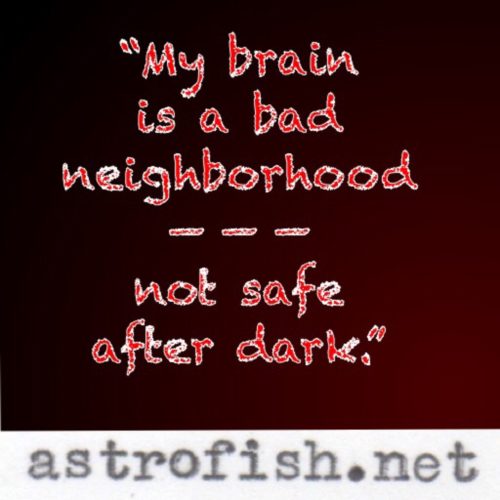My brain after dark My brain after dark