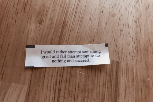 Fortune Cookie Proverb