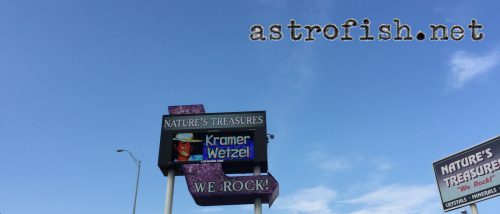 Rock Shop Sign