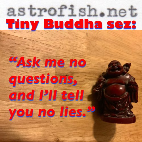 Ask Me No Questions